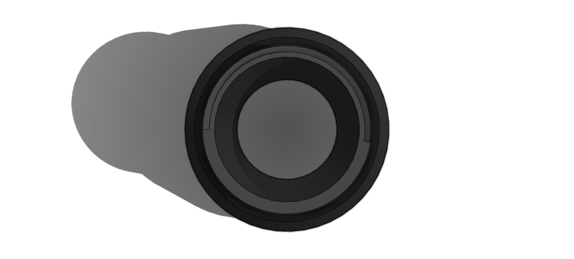 Tampa de Lanterna Lantern Cover 1pol x 4mm 3D print model_2