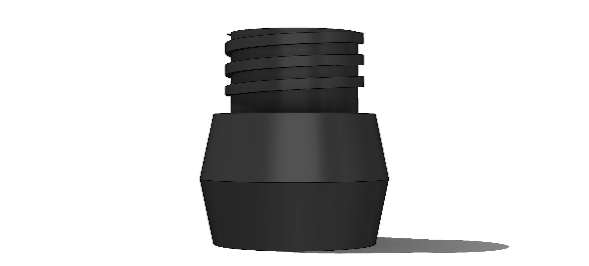 Tampa de Lanterna Lantern Cover 1pol x 4mm 3D print model_12