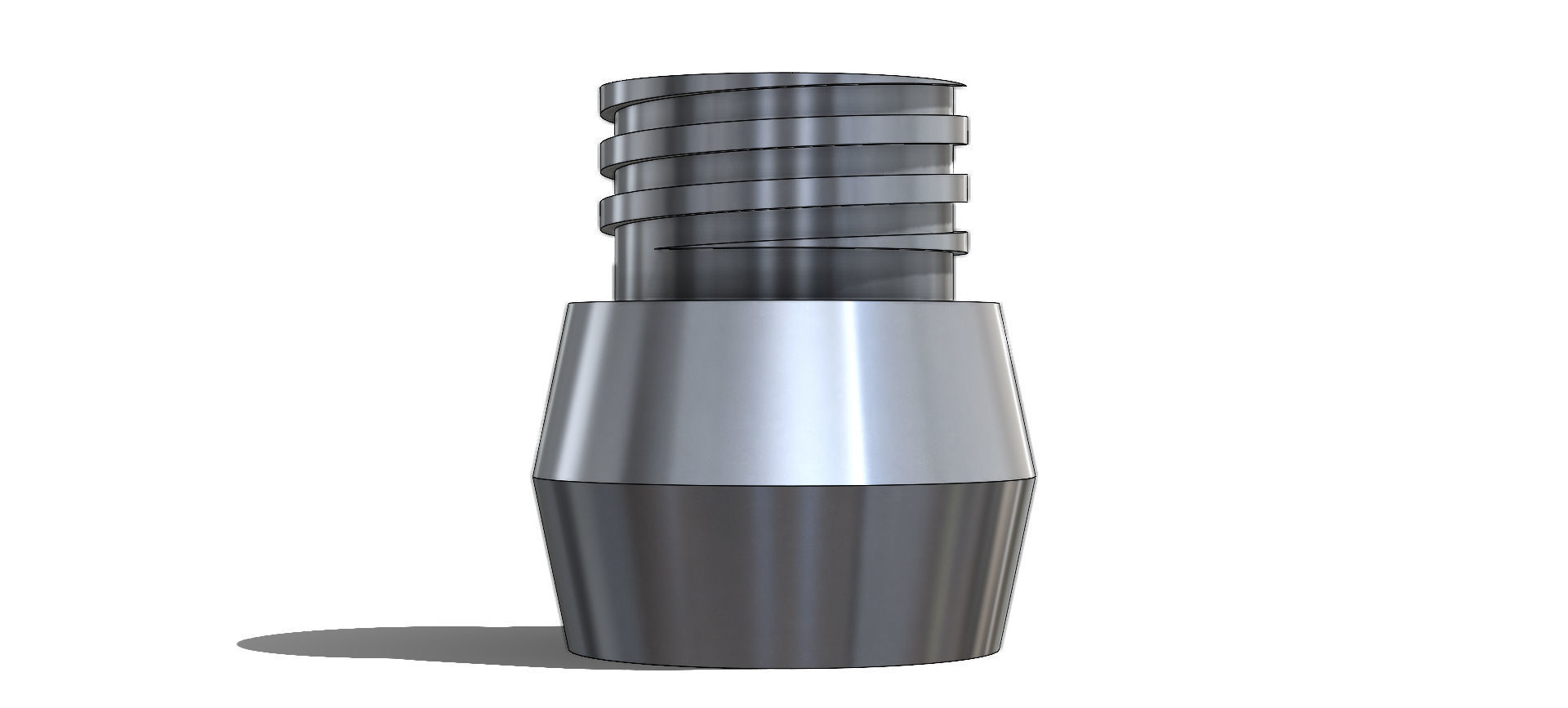 Tampa de Lanterna Lantern Cover 1pol x 4mm 3D print model_22