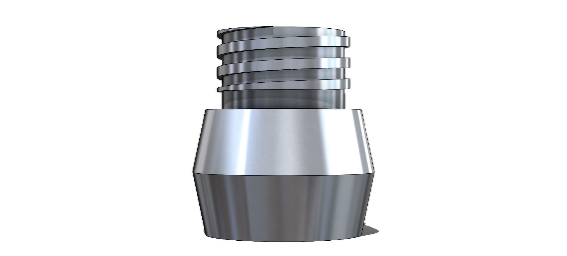 Tampa de Lanterna Lantern Cover 1pol x 4mm 3D print model_24