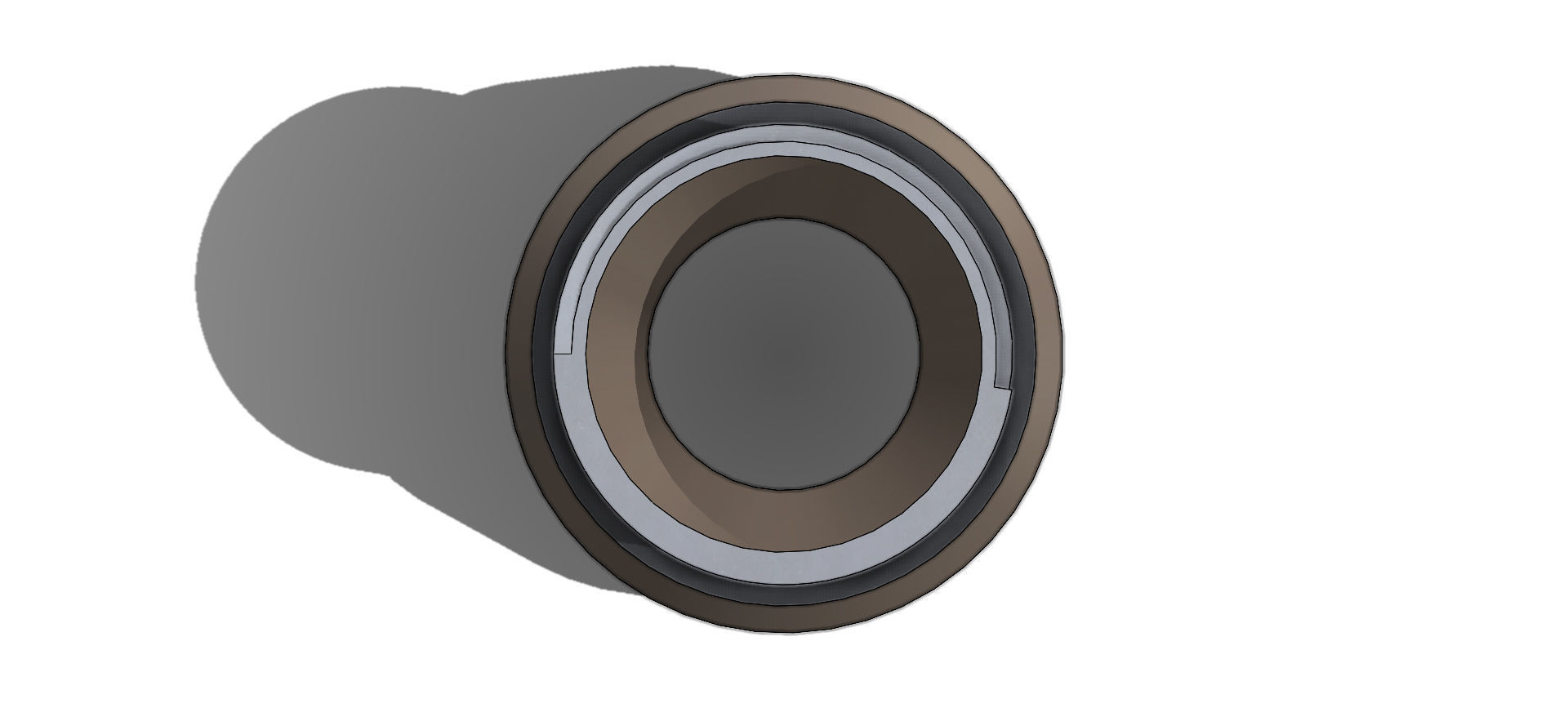 Tampa de Lanterna Lantern Cover 1pol x 4mm 3D print model_16