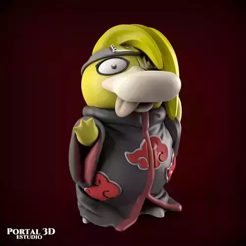 AKATSUKI PSYDUCK 3D print model