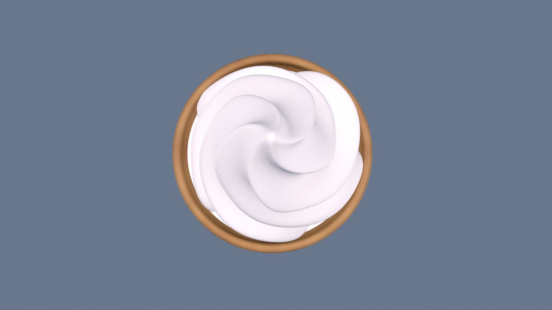 Ice Cream White 3D model_12