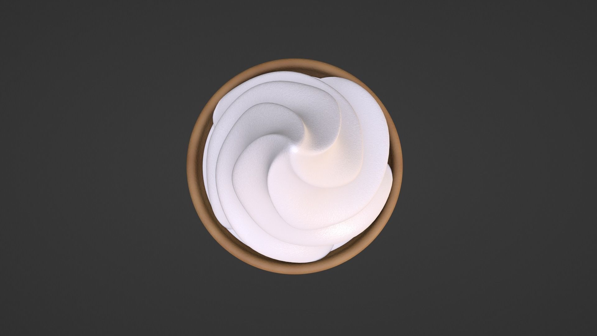 Ice Cream White 3D model_11