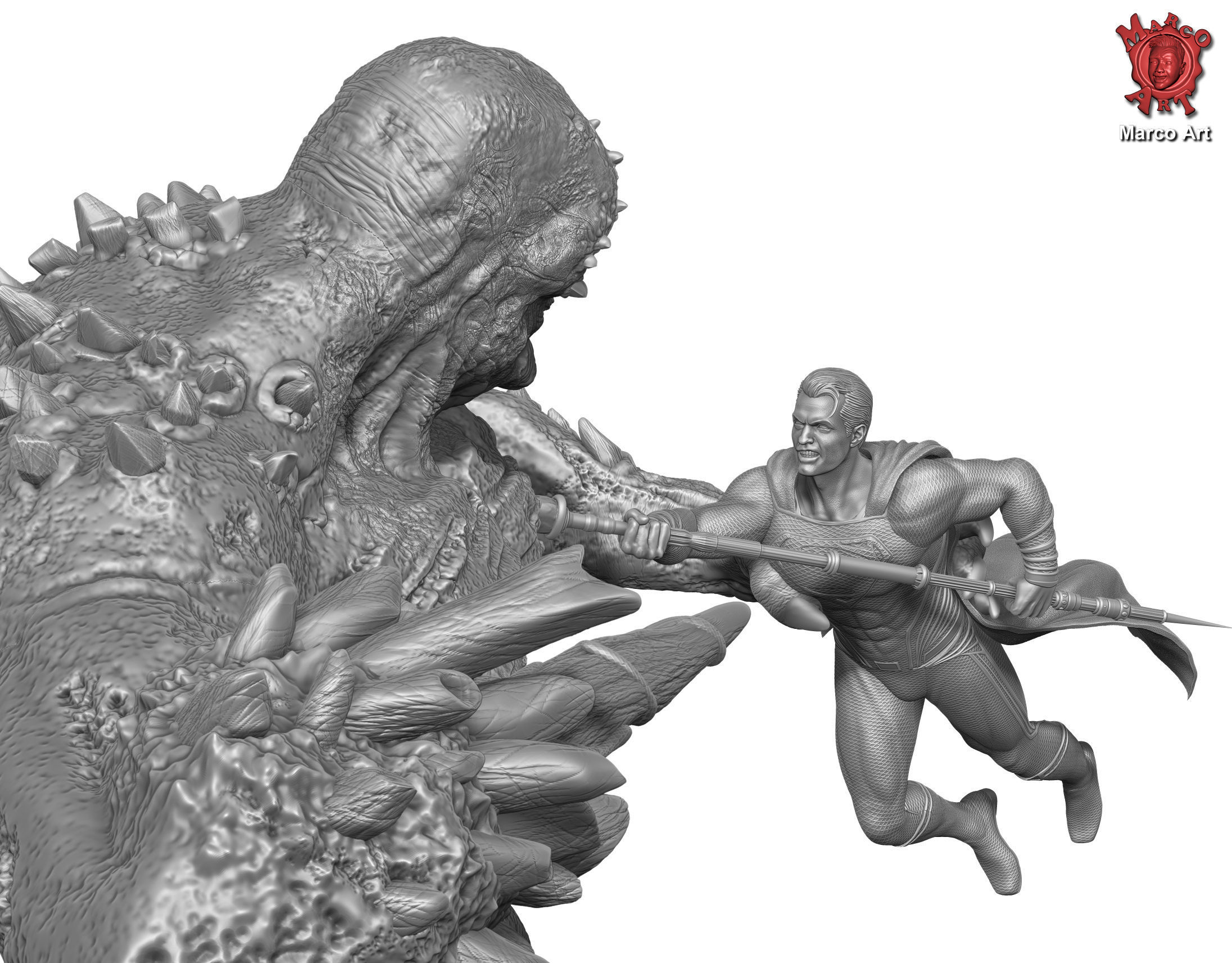 Doomsday 3d model stl file 3D print model_1