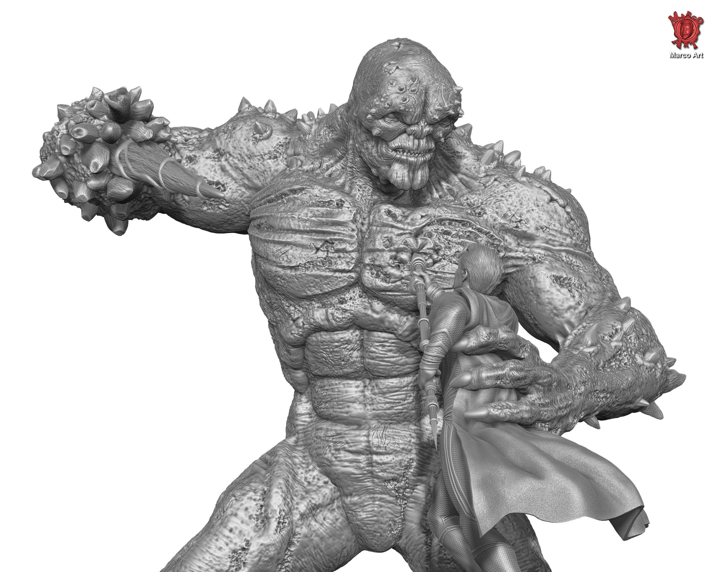 Doomsday 3d model stl file 3D print model_2