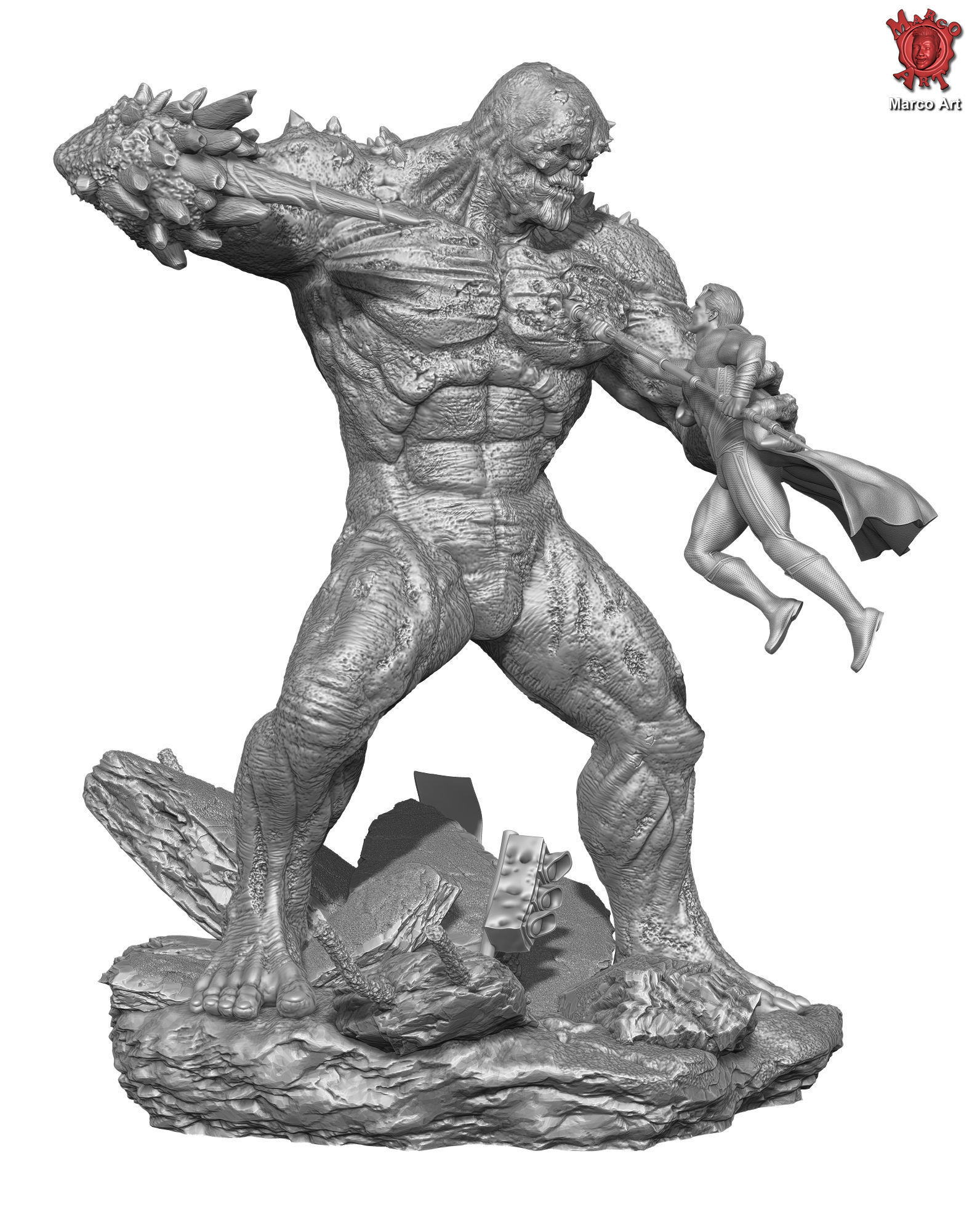 Doomsday 3d model stl file 3D print model_4