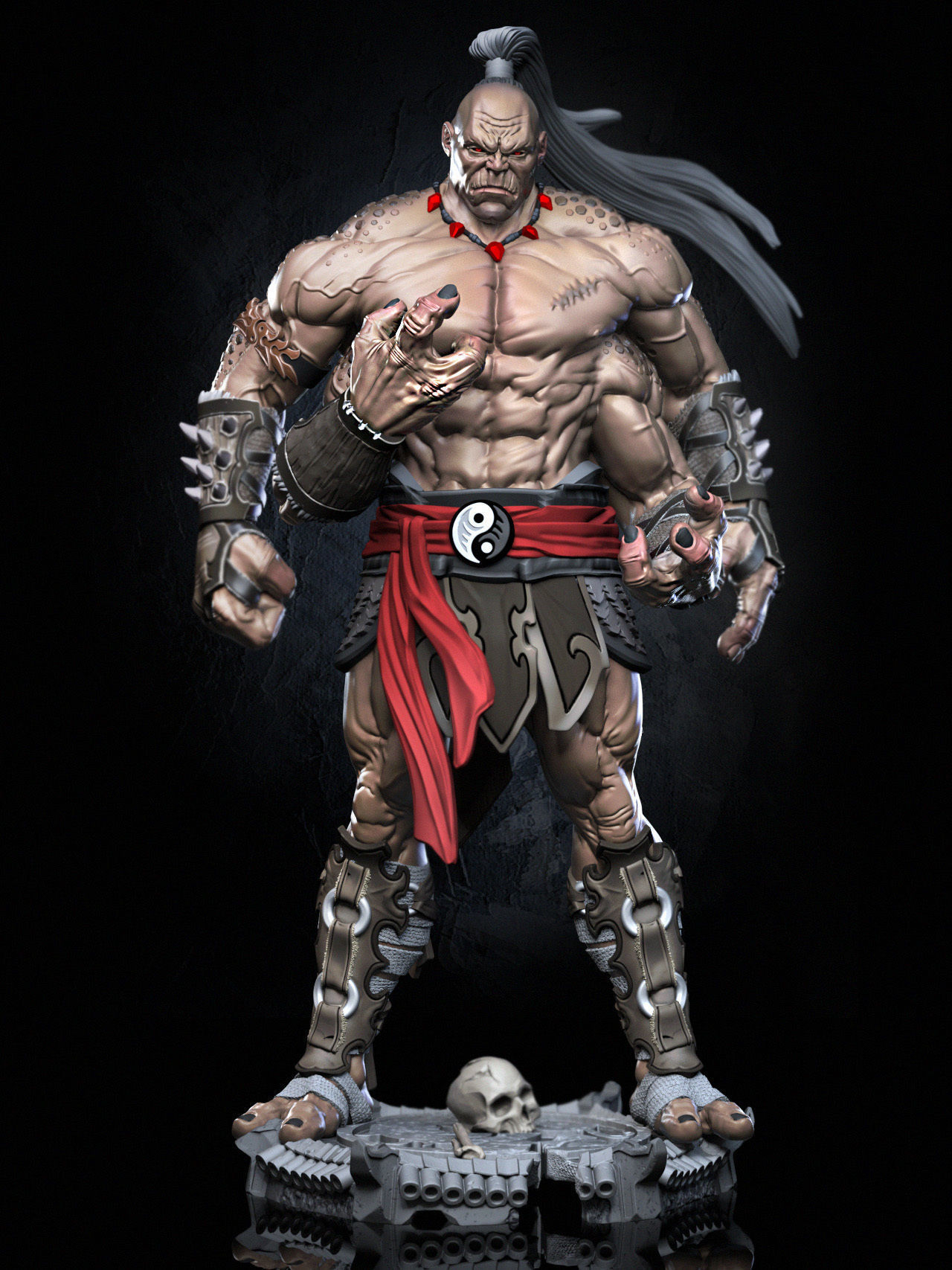 Prince Goro 3D print model_11