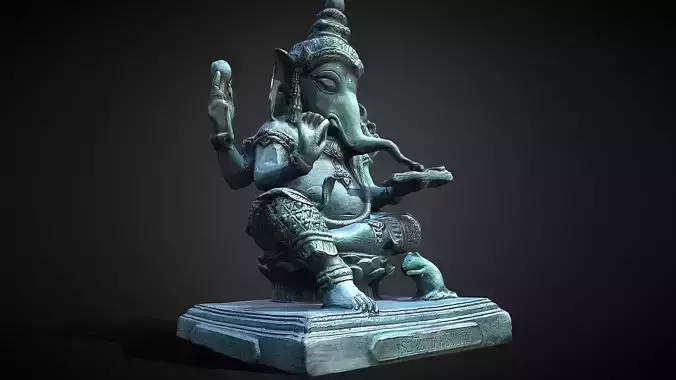 Ganesha Statue 3D print model