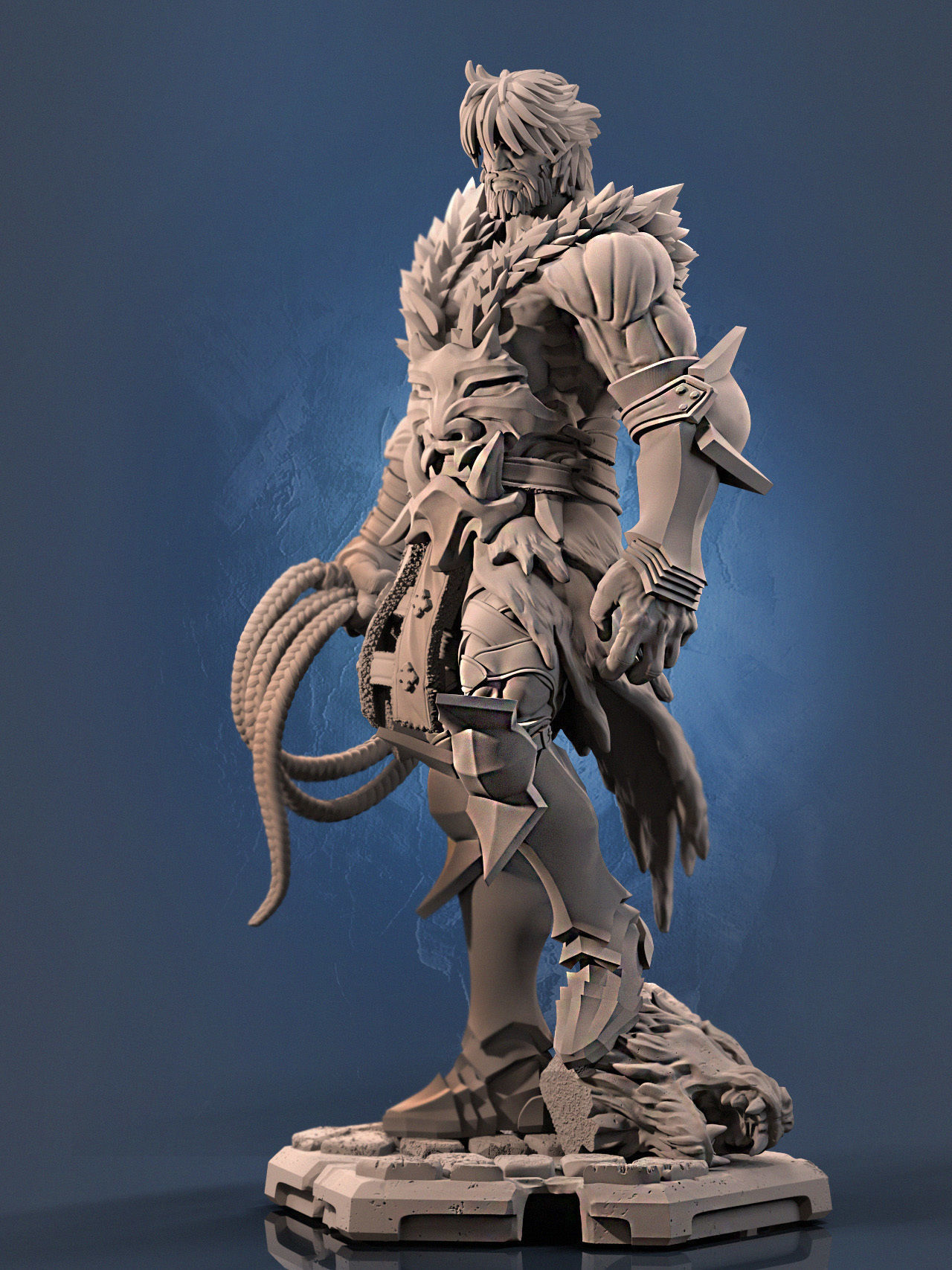 Simon Belmont 3D print model_6