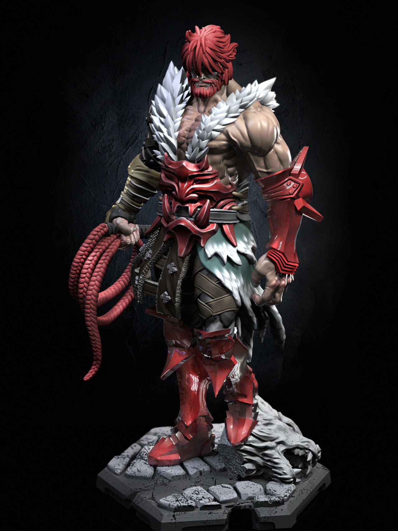 Simon Belmont 3D print model_20