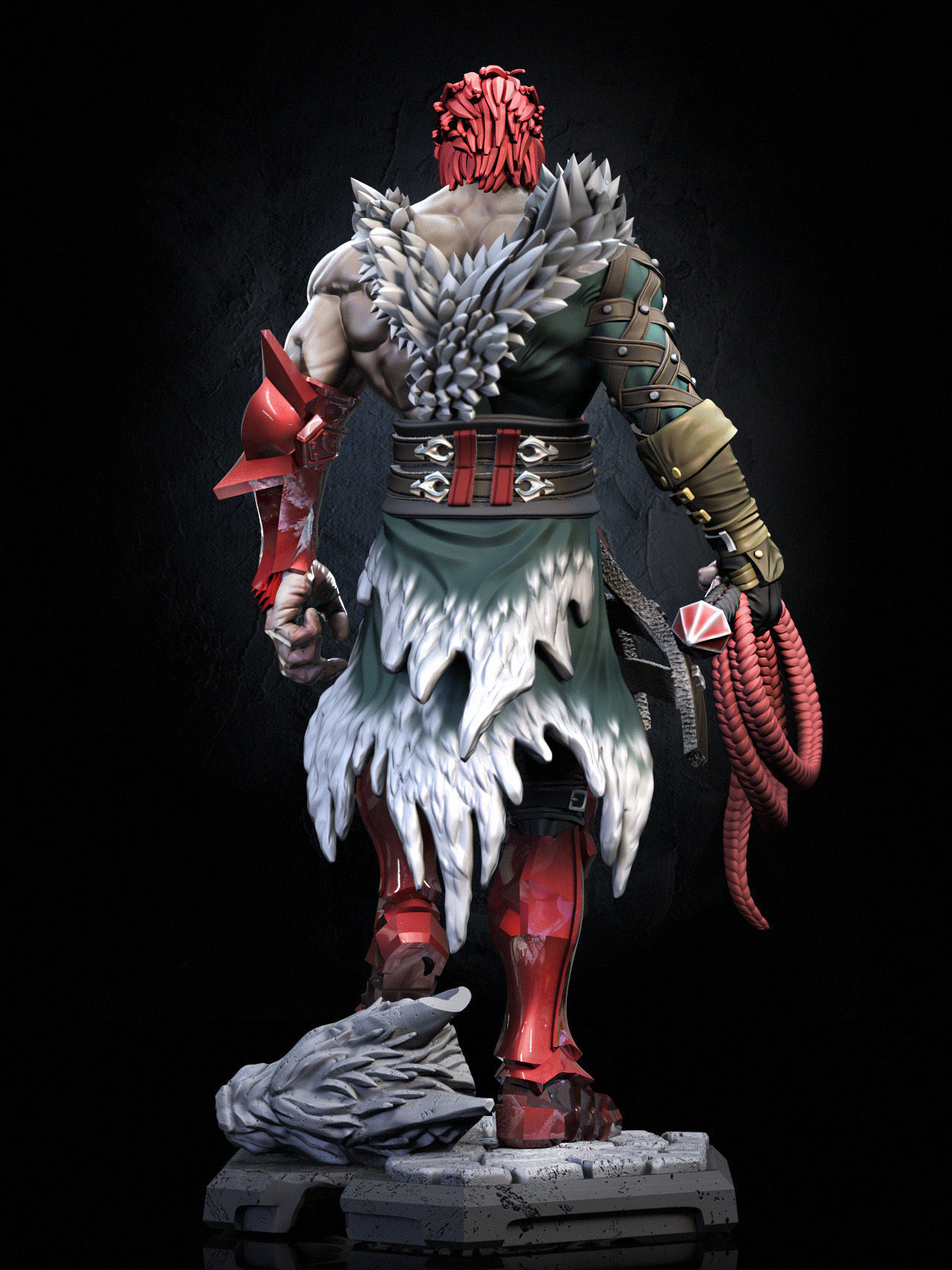 Simon Belmont 3D print model_17