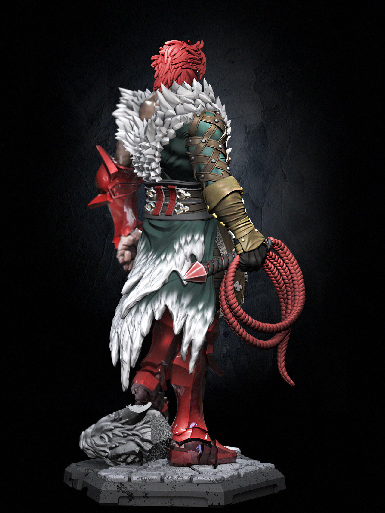 Simon Belmont 3D print model_18