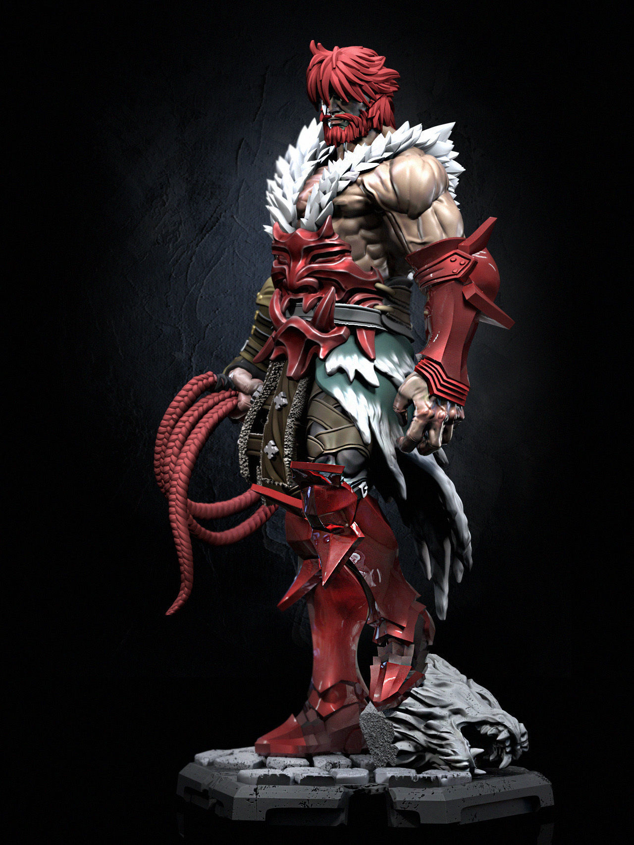 Simon Belmont 3D print model_14