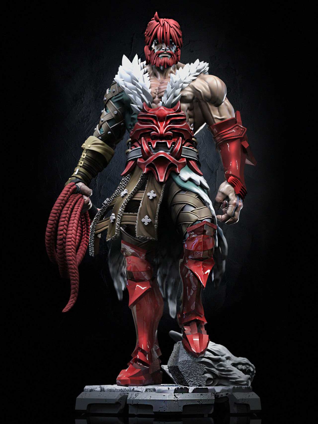 Simon Belmont 3D print model_13