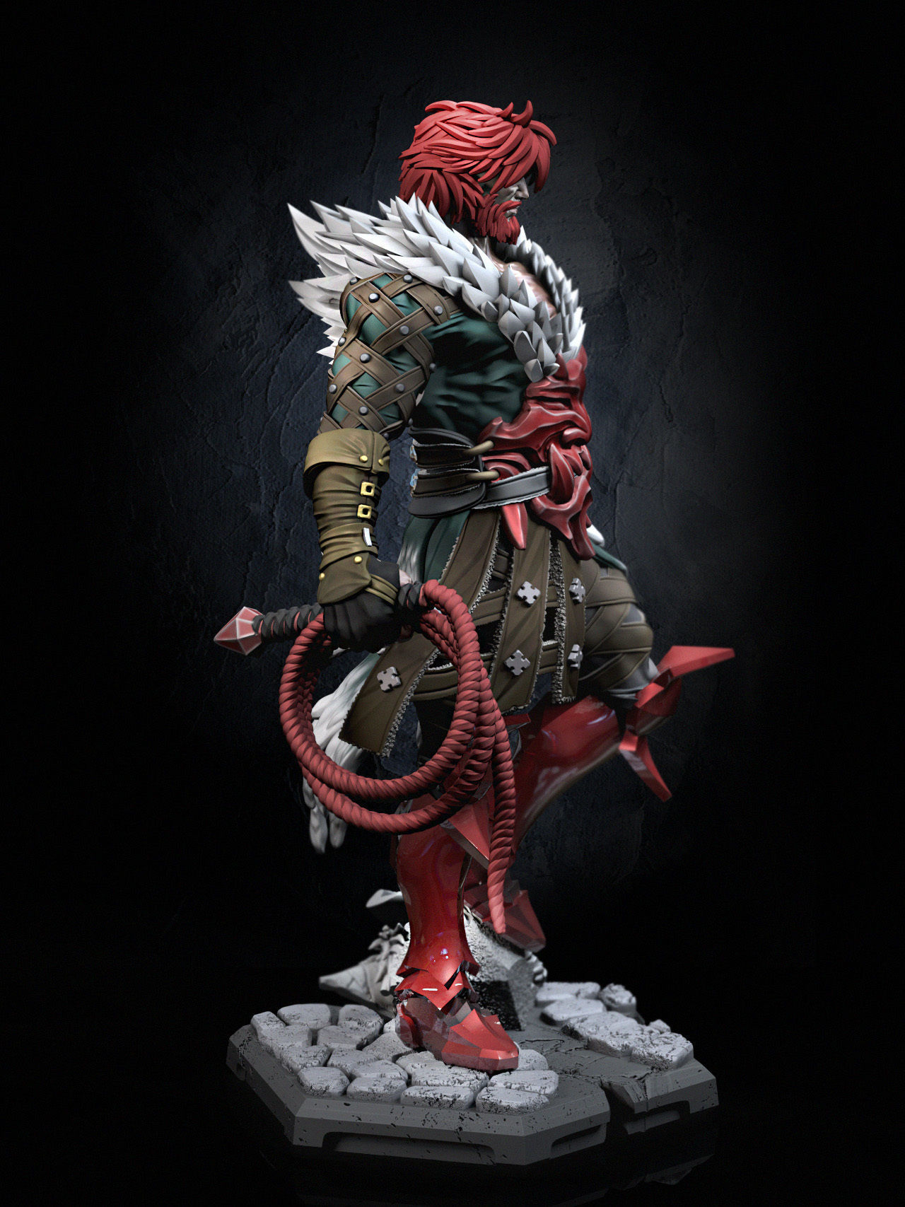 Simon Belmont 3D print model_19