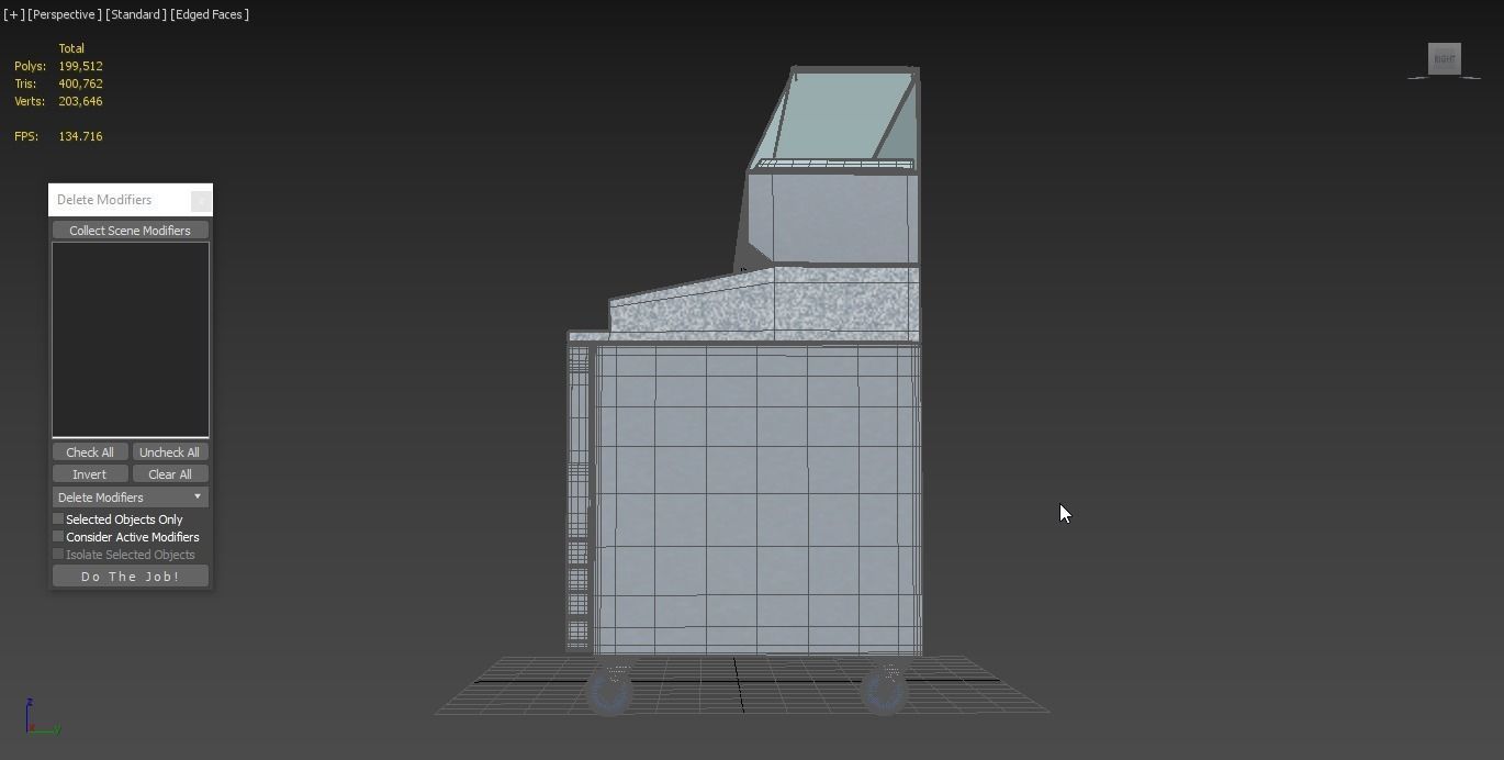 U-Line Pizza Prep Table Refrigerators Ucpp566-Ss61A Low-poly 3D model_5