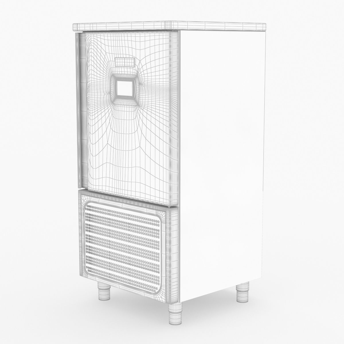 U-Line Blast Chiller Commercial Refrigerators Ucbf532-Ss12A 3D model_32