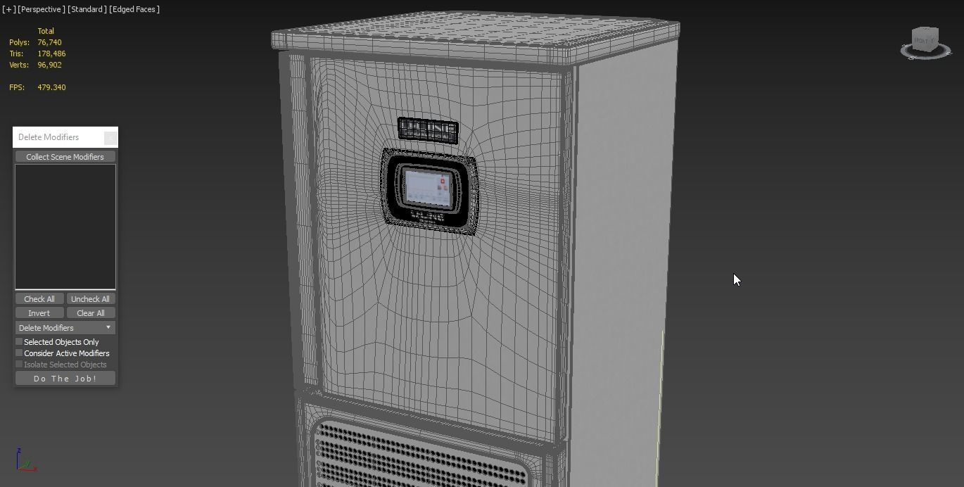 U-Line Blast Chiller Commercial Refrigerators Ucbf532-Ss12A 3D model_7