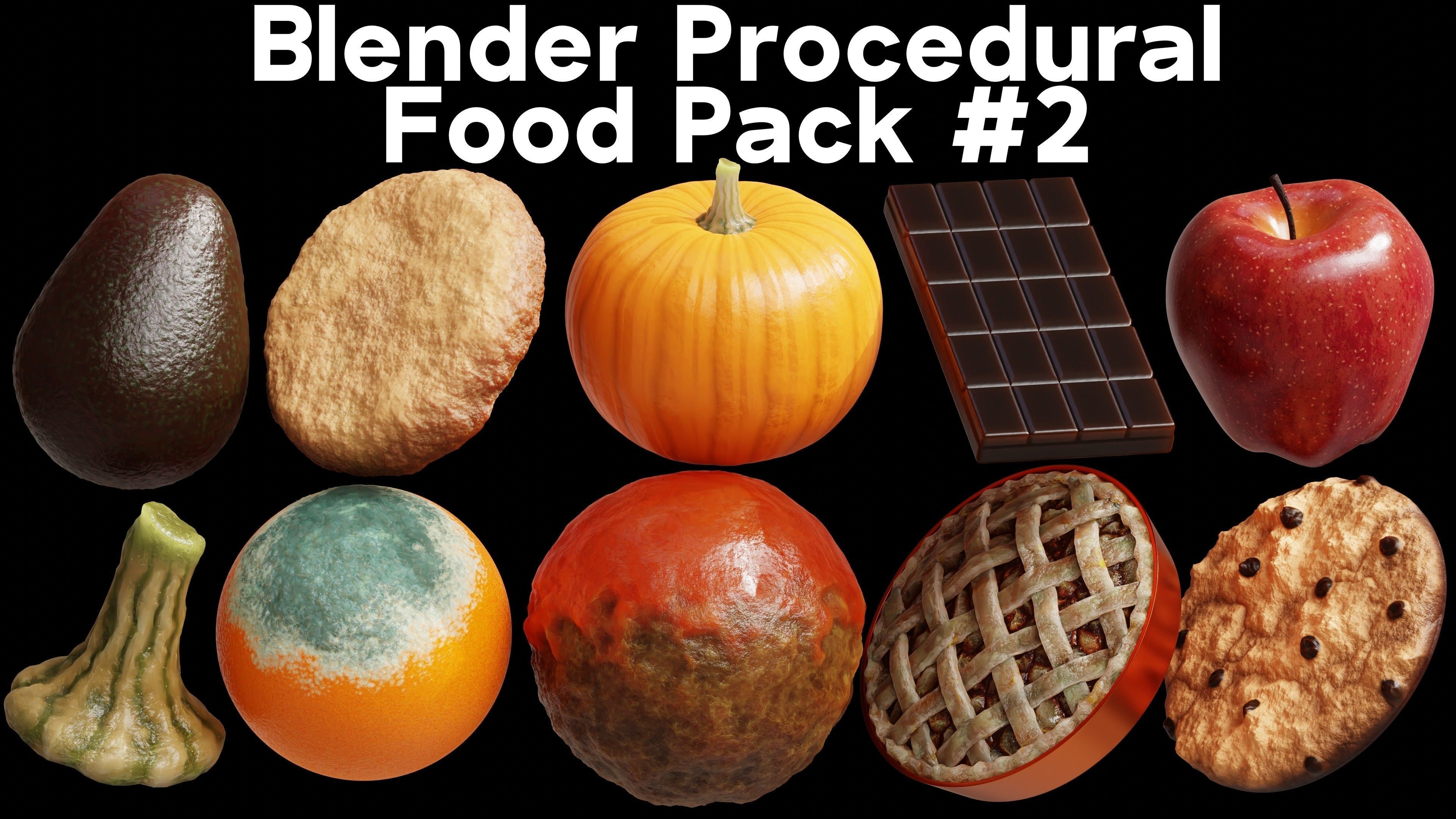 Blender Procedural Food Pack 2 Texture_5