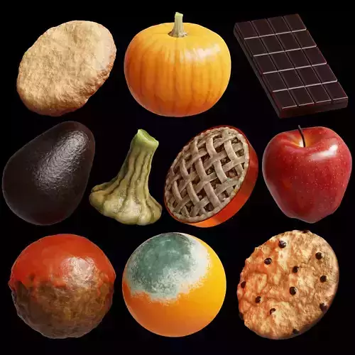 Blender Procedural Food Pack 2 Texture