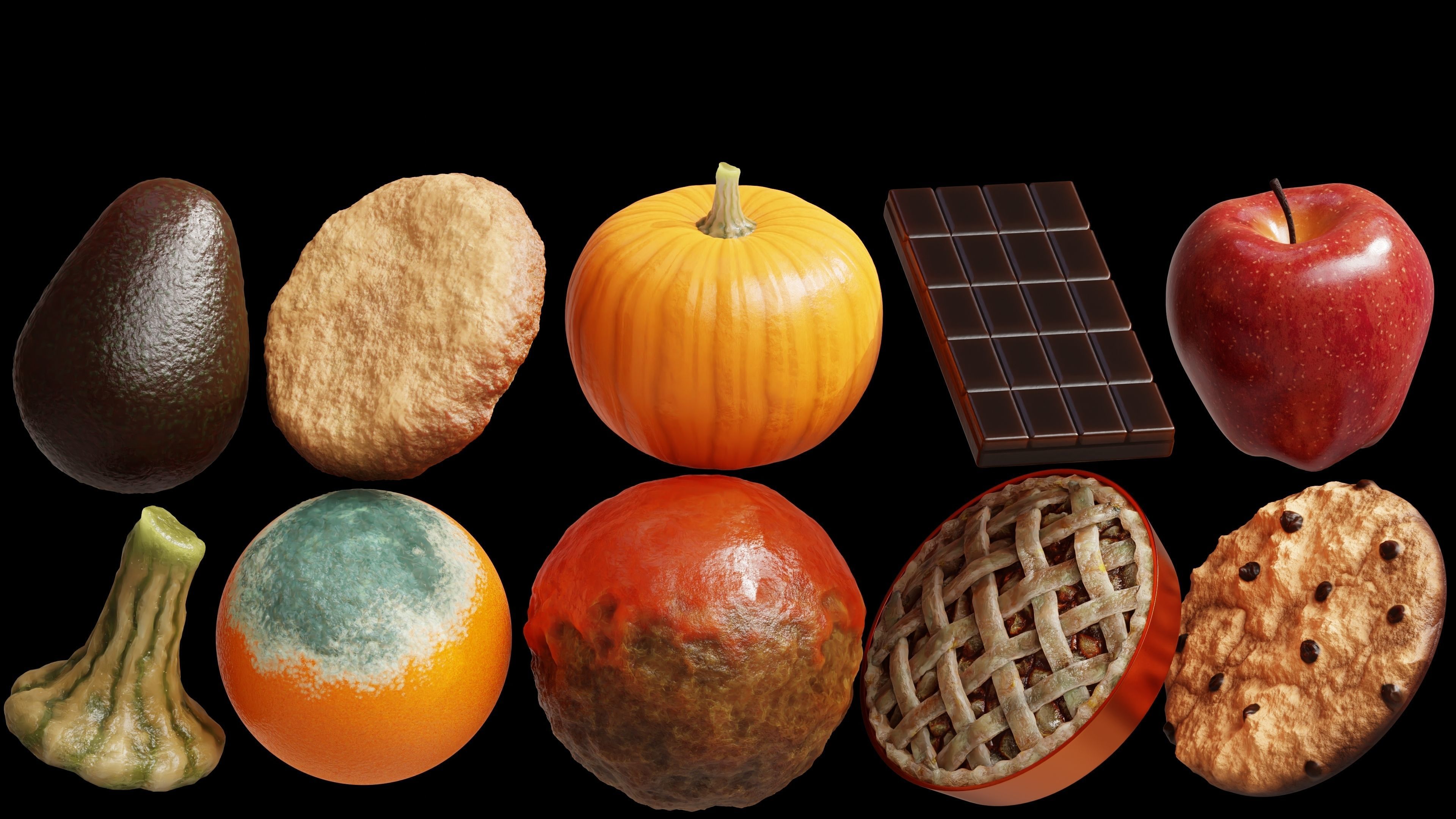 Blender Procedural Food Pack 2 Texture_21