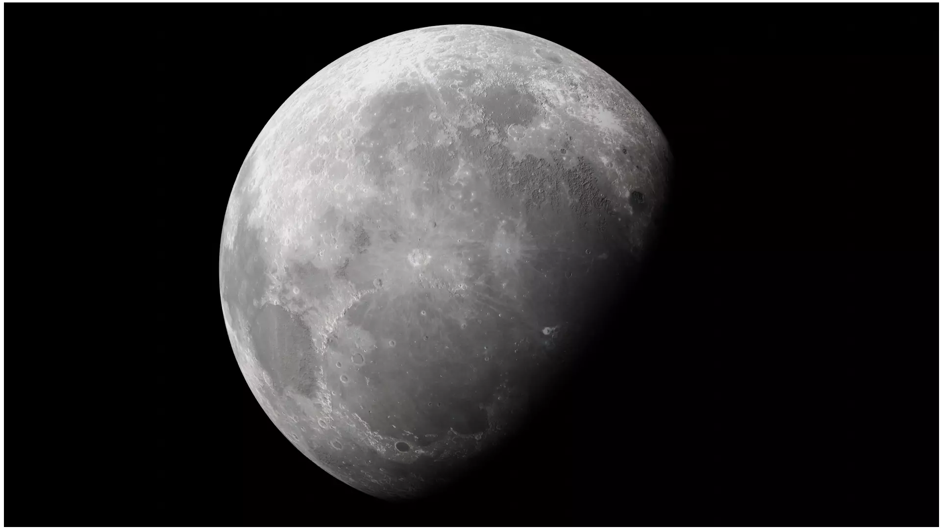 Photorealistic 8k Moon 3D Model Low-poly 3D model