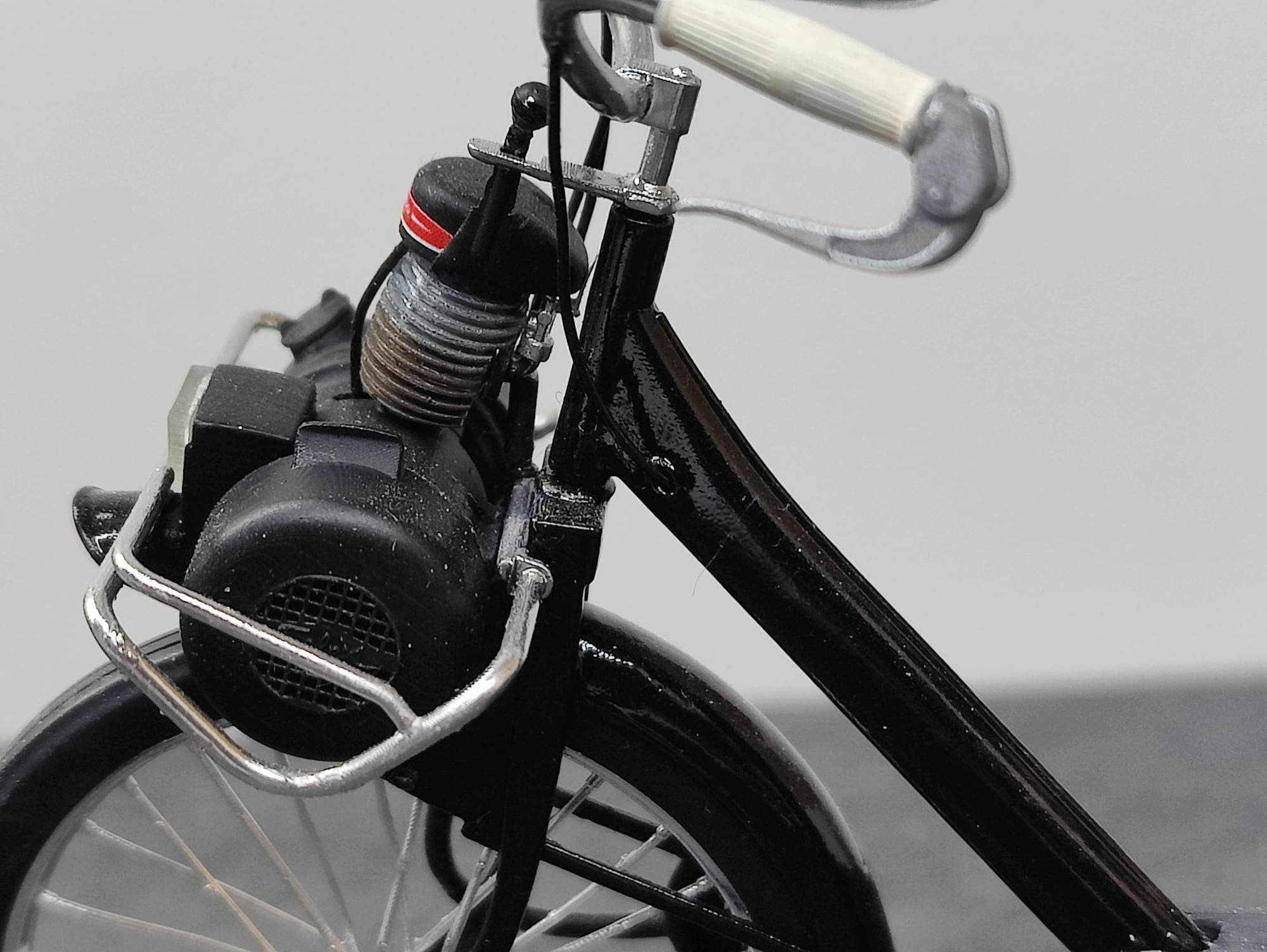 Velo Solex 3800 scale model kit - 3d printable 3D print model_8