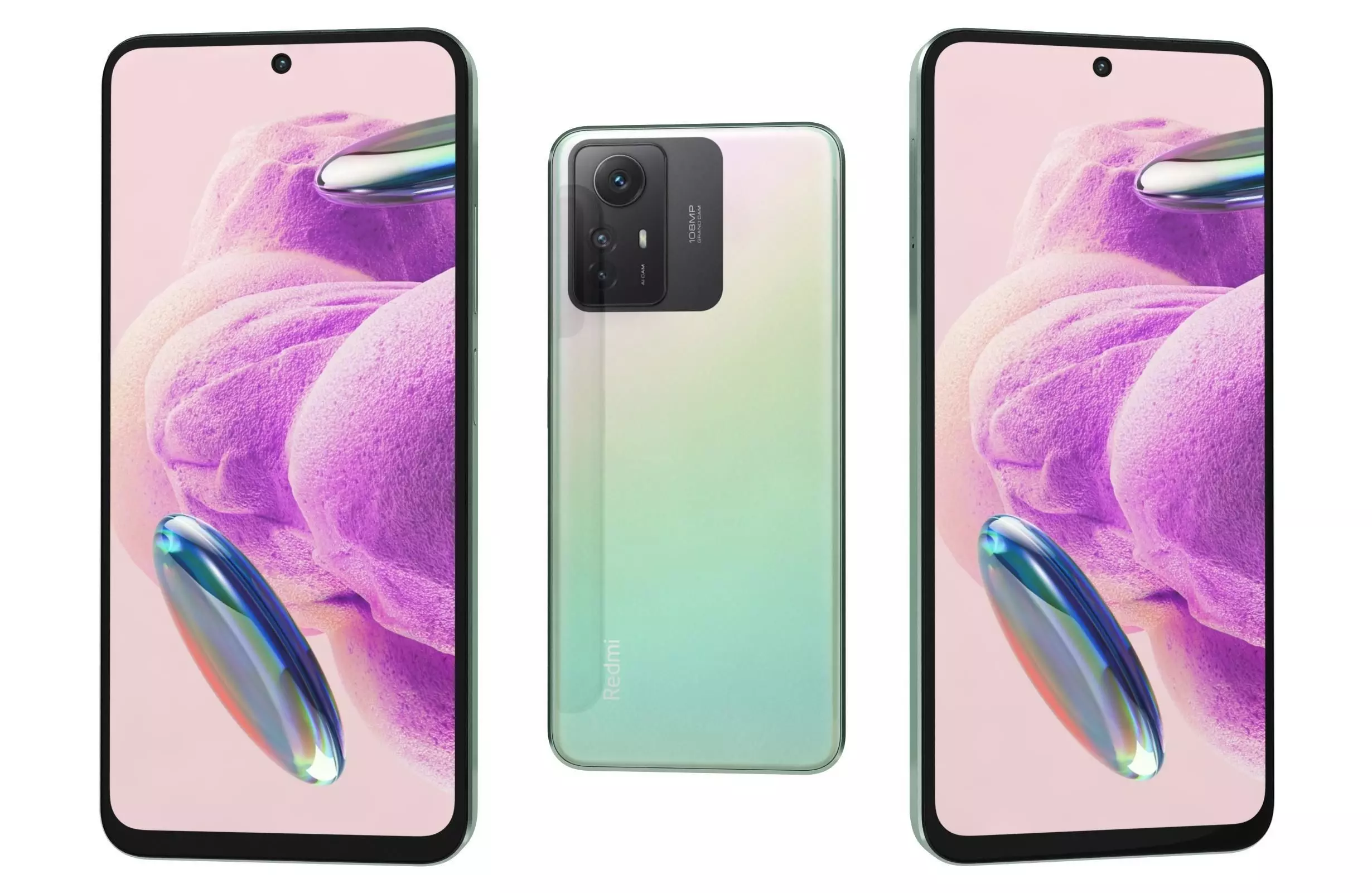 Xiaomi Redmi Note 12S Green 3D model_0