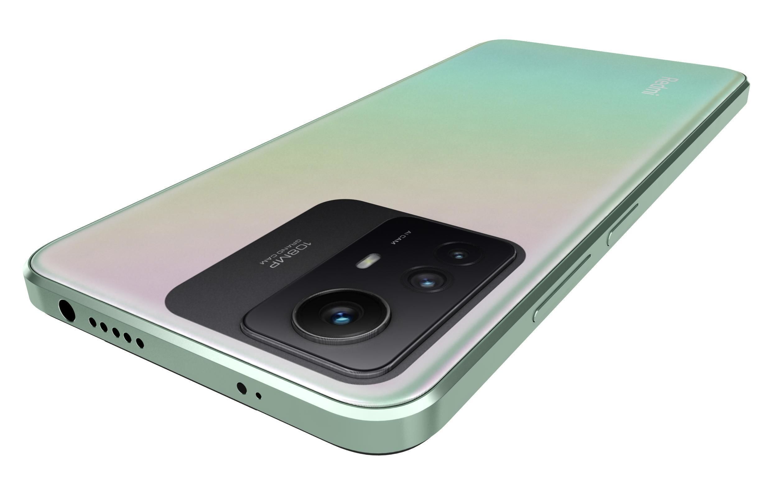 Xiaomi Redmi Note 12S Green 3D model_15