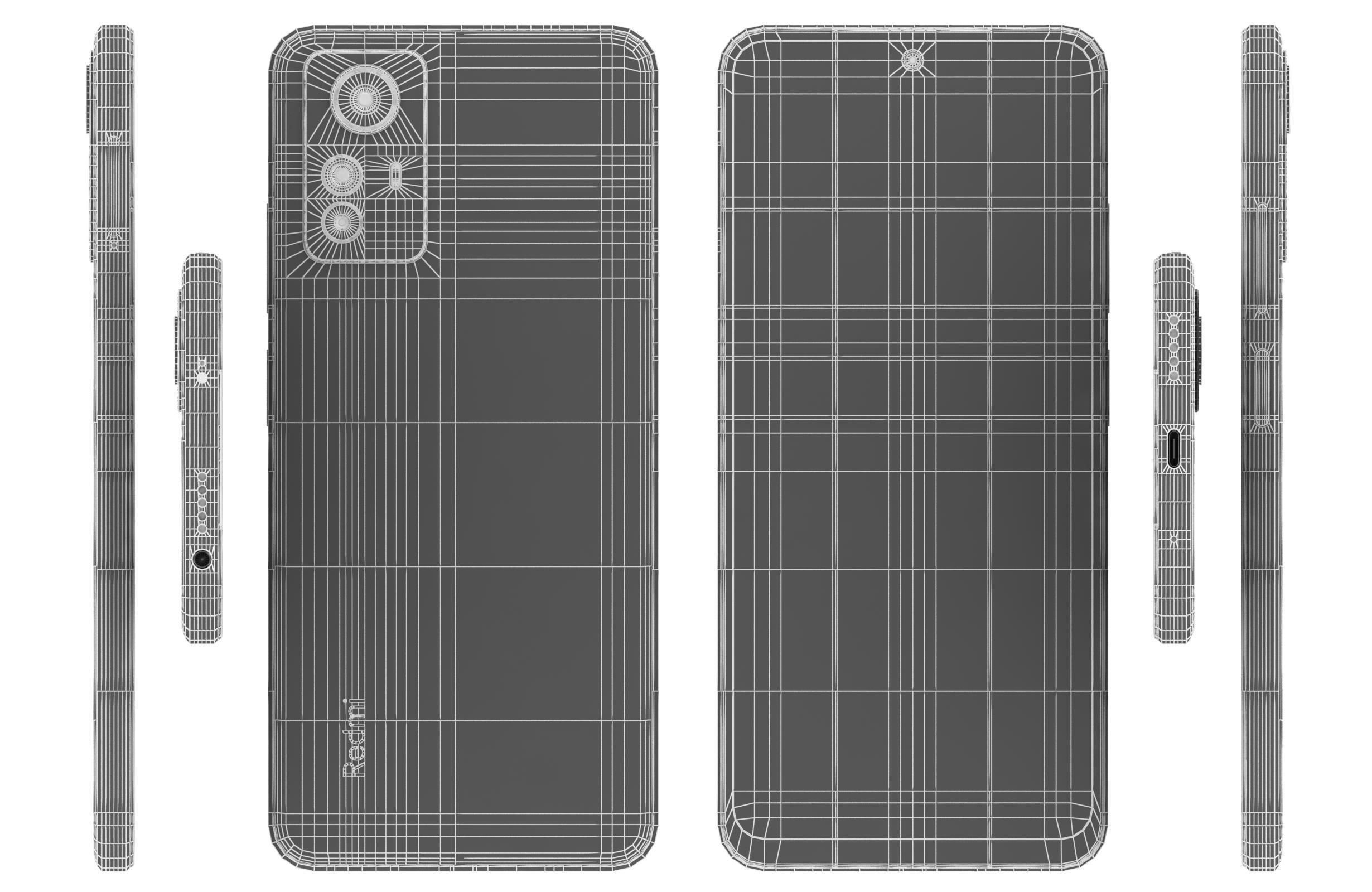 Xiaomi Redmi Note 12S Green 3D model_16