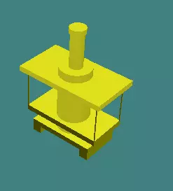 Cylinder Free 3D model