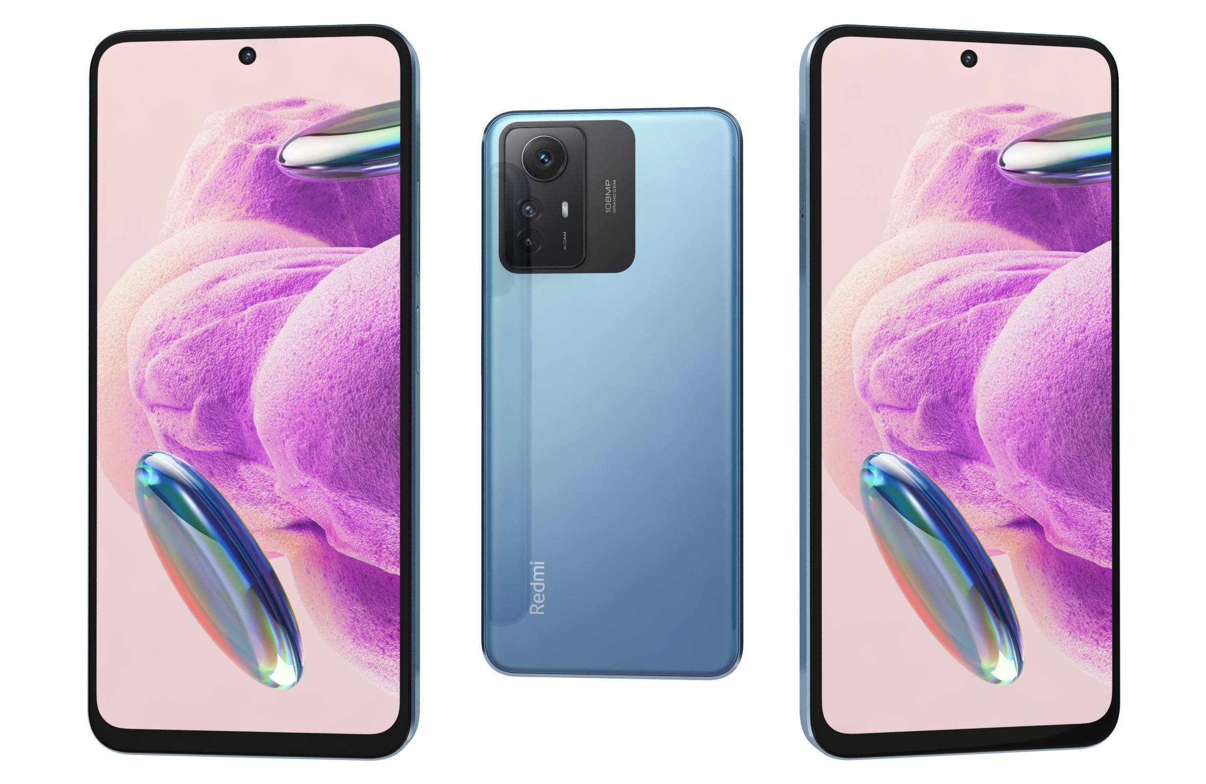 Xiaomi Redmi Note 12S All Colors 3D model_1