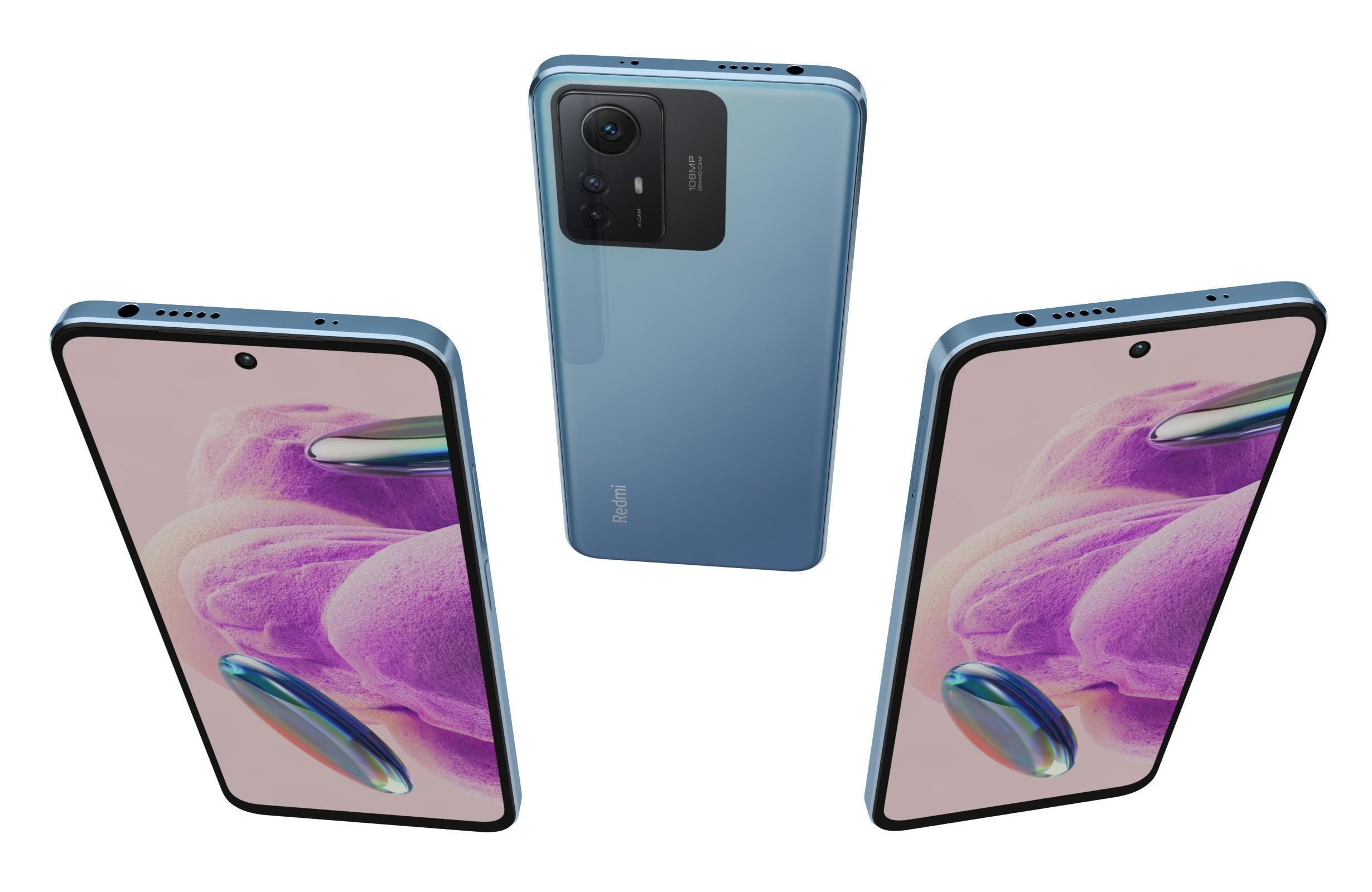 Xiaomi Redmi Note 12S All Colors 3D model_25