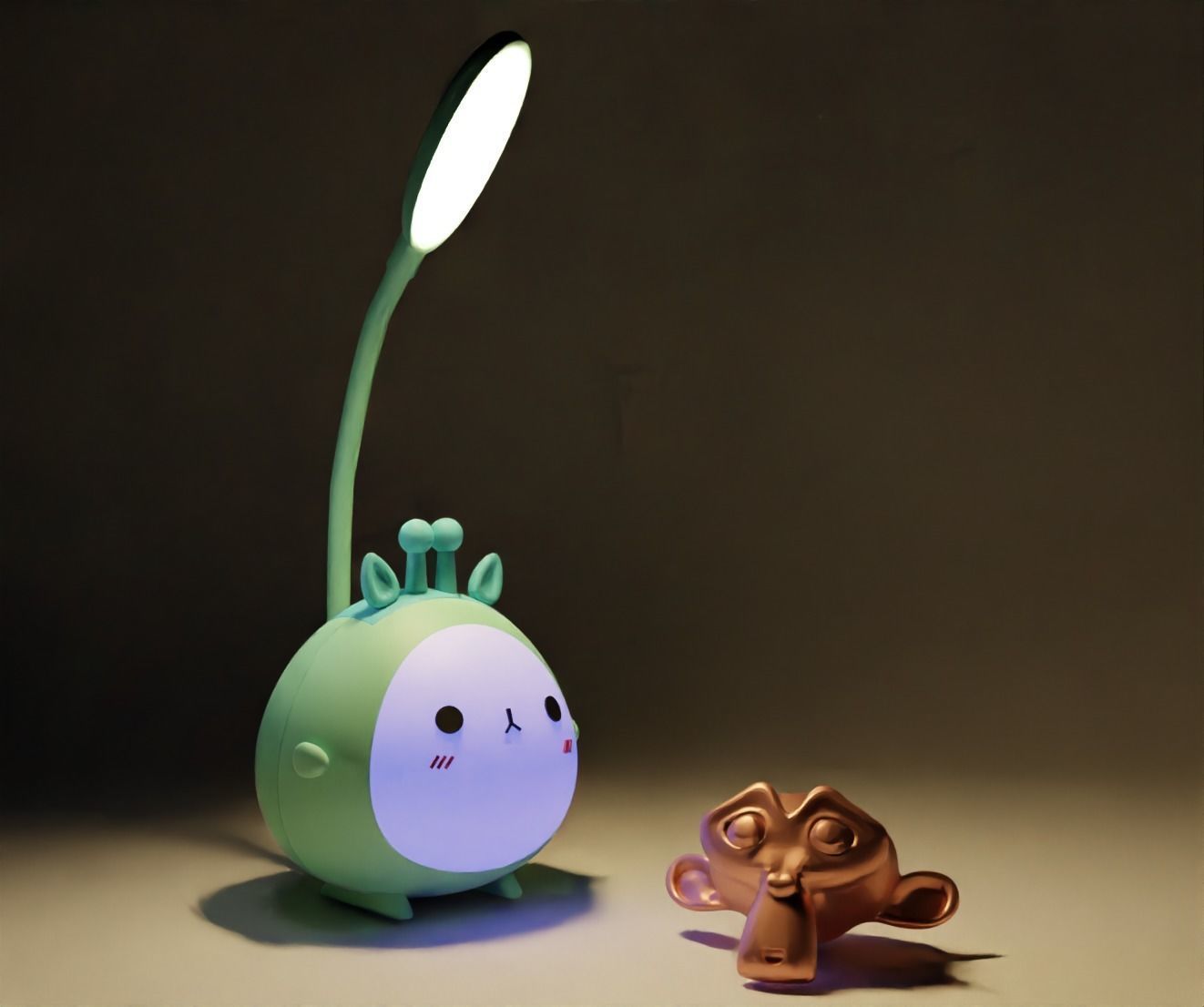 Cute study lamp 3D Model 3D model_7