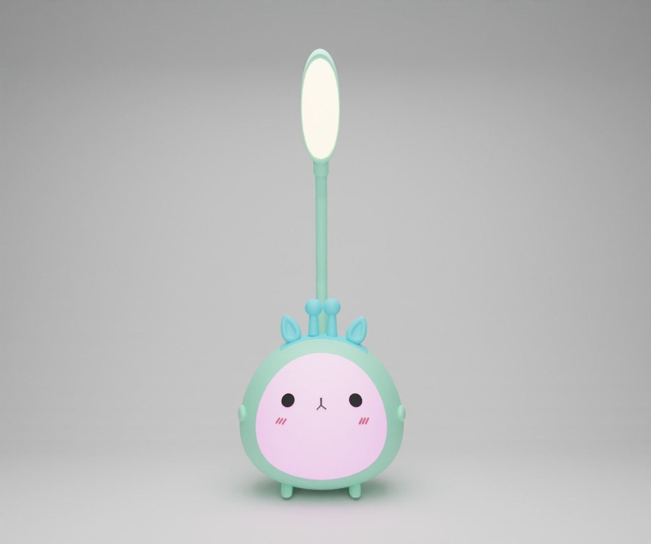 Cute study lamp 3D Model 3D model_1