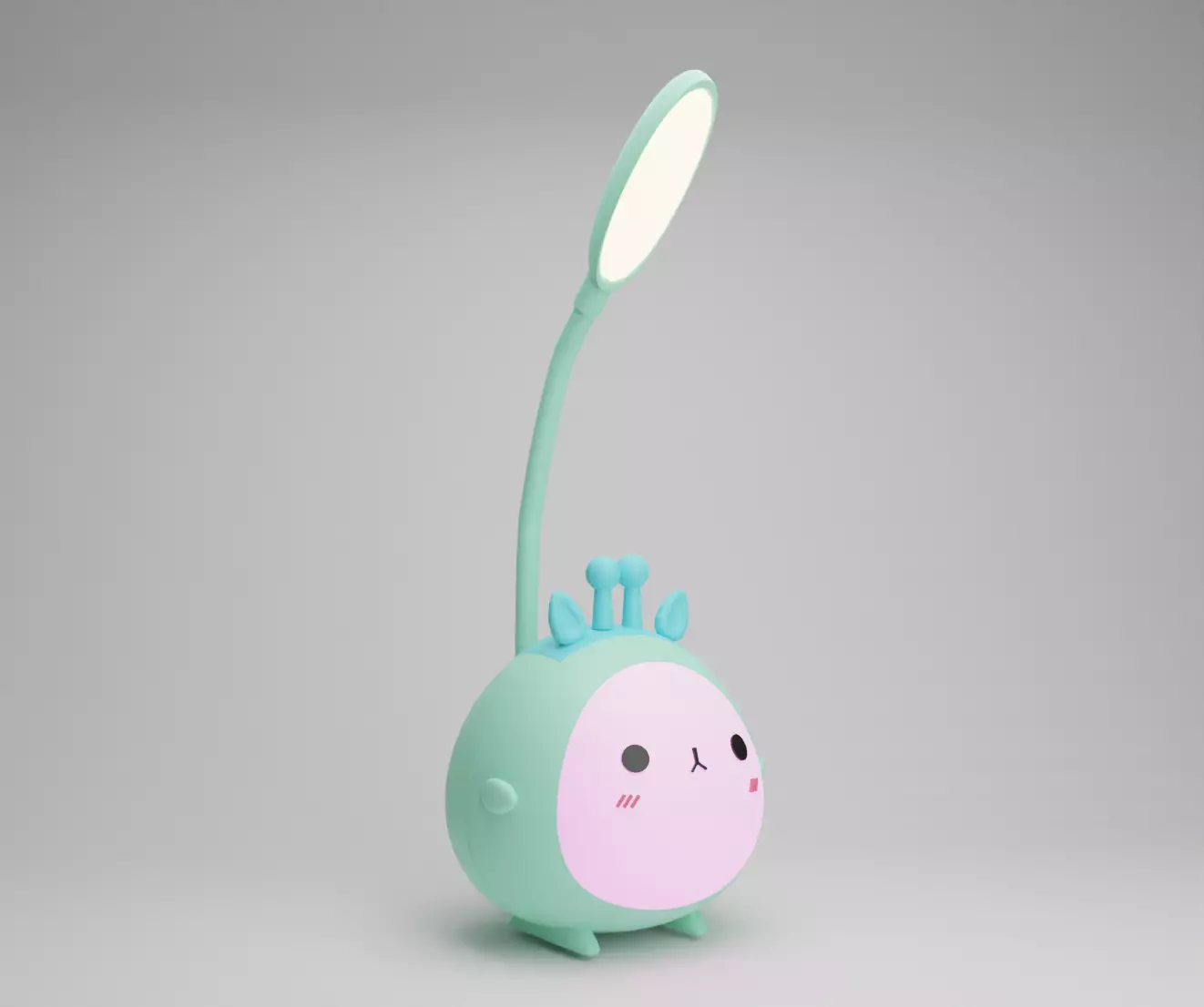 Cute study lamp 3D Model 3D model_0