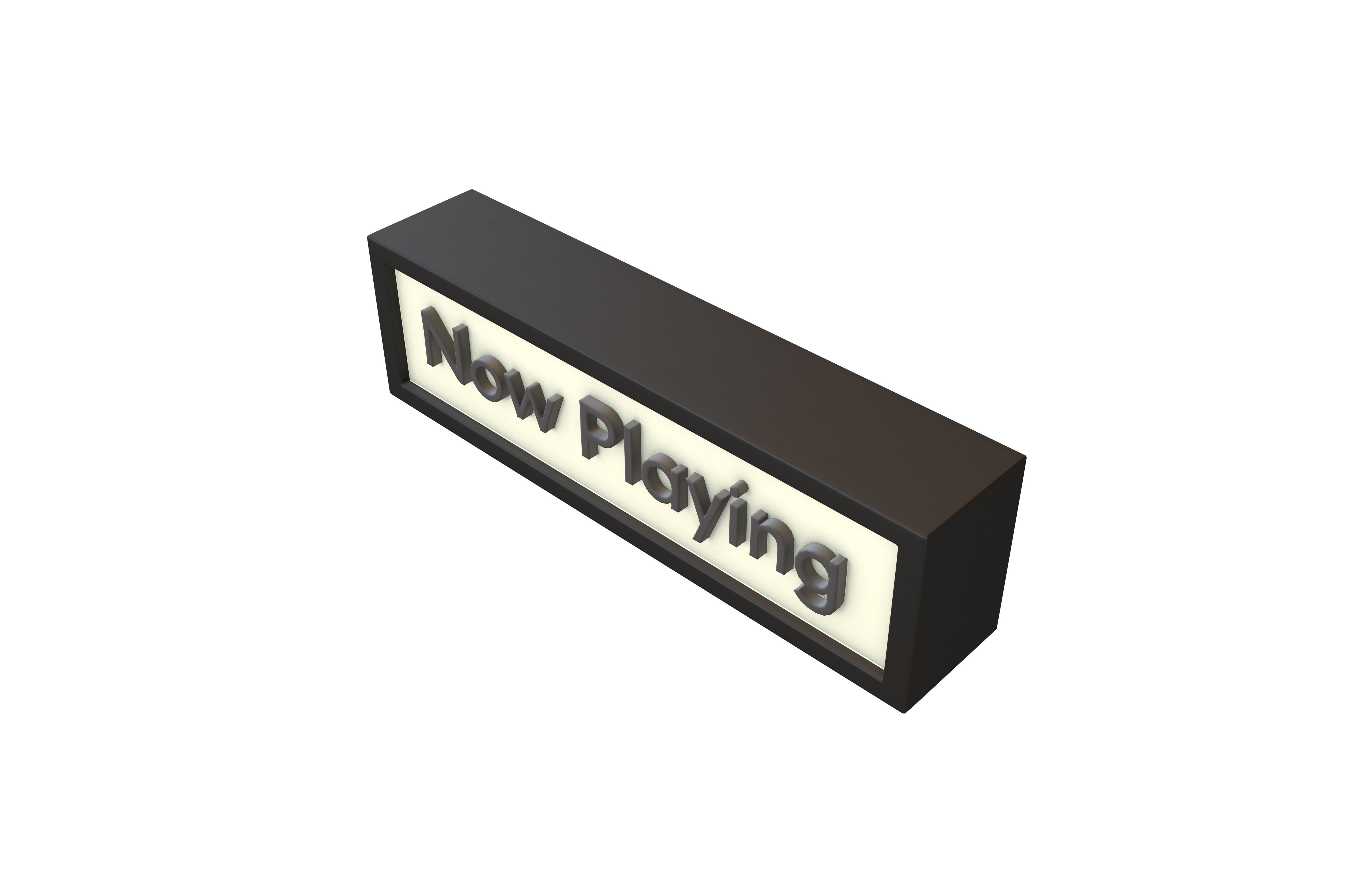 Now Playing Decoration v1 001 Low-poly 3D model_1