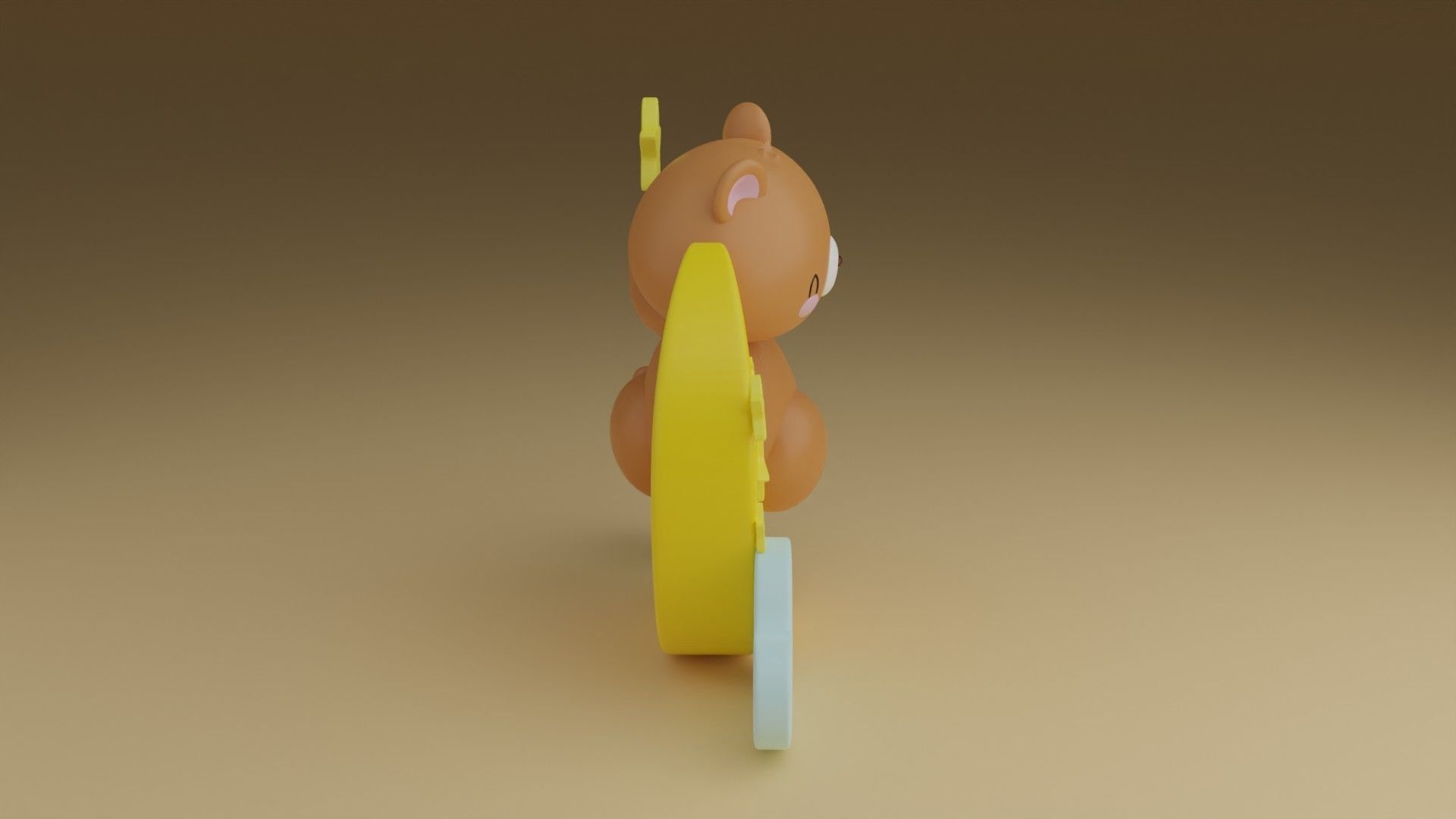 good night teddybear 3D print model_9