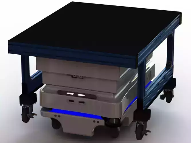 MiR100 Lift Top Module 3D model