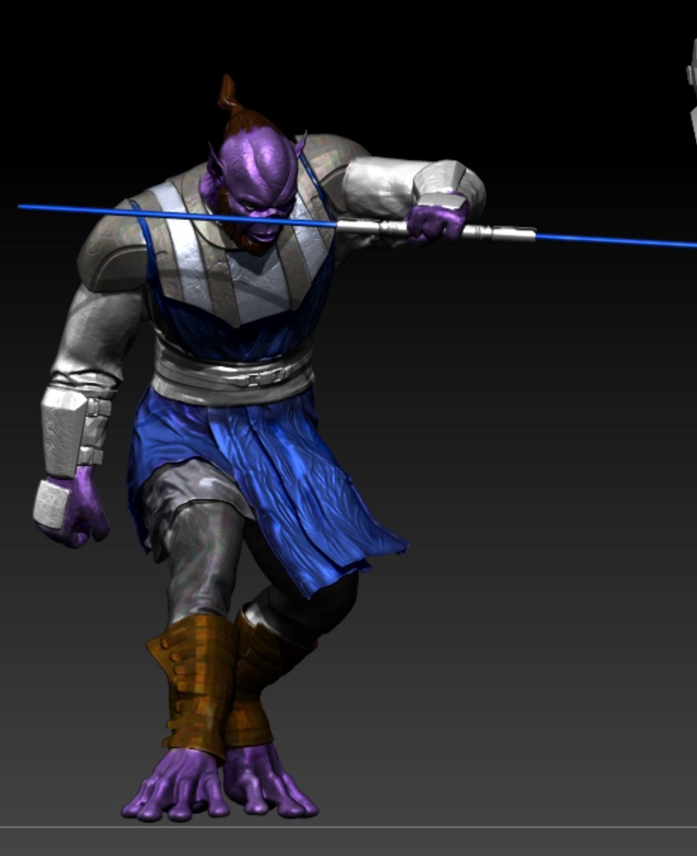 Star wars Jedi Fallen order Jaro Tapal High poly model 3D print model_3