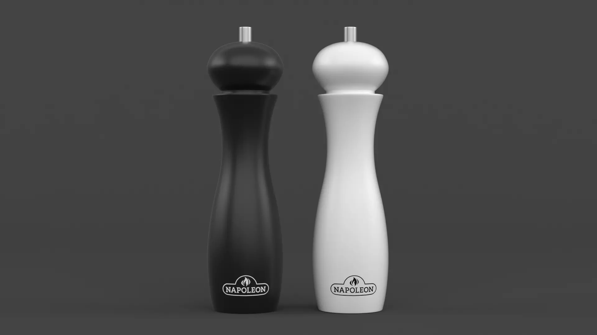 Salt and Pepper Grinder Free 3D model