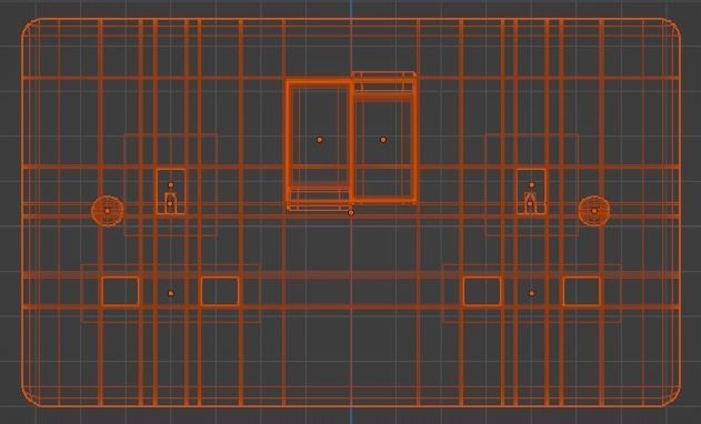 Type G Wall Socket Free 3D model_4
