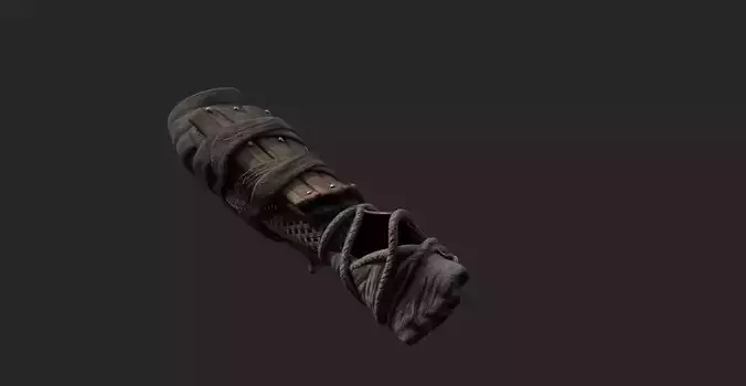 Samurai Gloves-Wooden Real-Time and Ready for Game