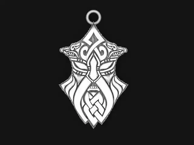 celtic viking pendant