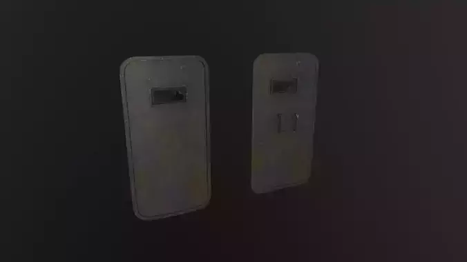 Riot Shield 3D Model