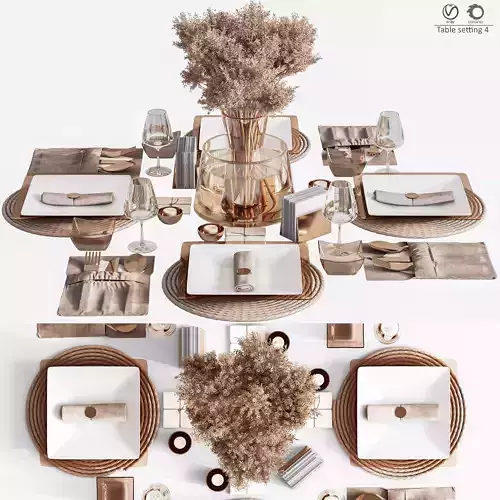 Table setting 4