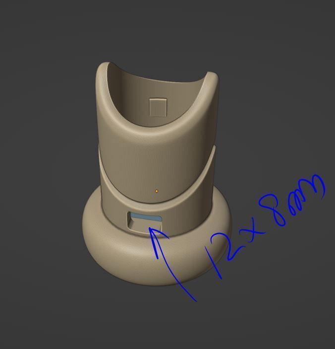 Trailblazer bat from Honkai Star Rail V2 LED READY 3D print model_16