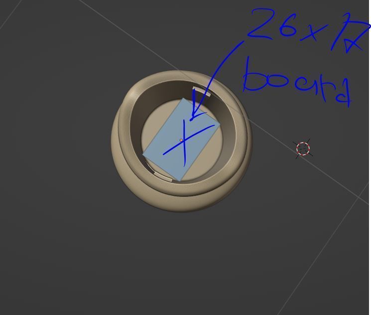 Trailblazer bat from Honkai Star Rail V2 LED READY 3D print model_17