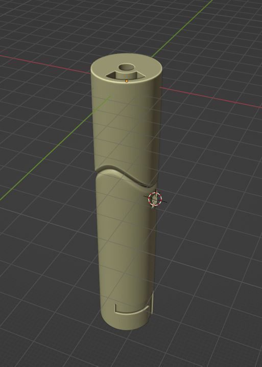 Trailblazer bat from Honkai Star Rail V2 LED READY 3D print model_15